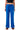 Deep Sapphire Wide-Leg Sweatpants