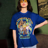 Imaginary Friends Blue Oversized T-Shirt - BonkersCorner