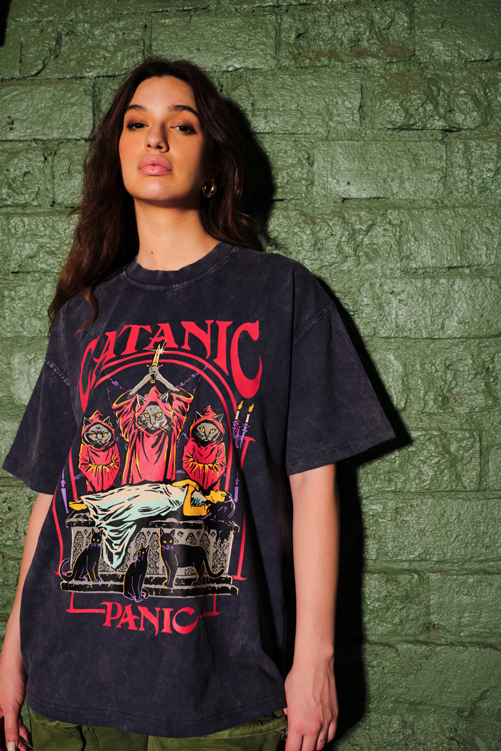 Catanic Oversized T-shirt