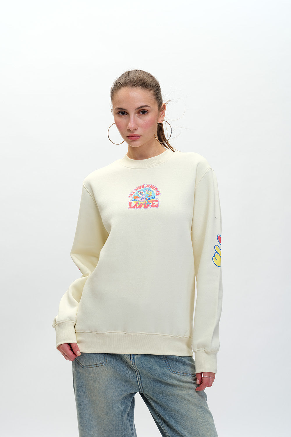 All You Need Is Love Sweatshirt - BonkersCorner