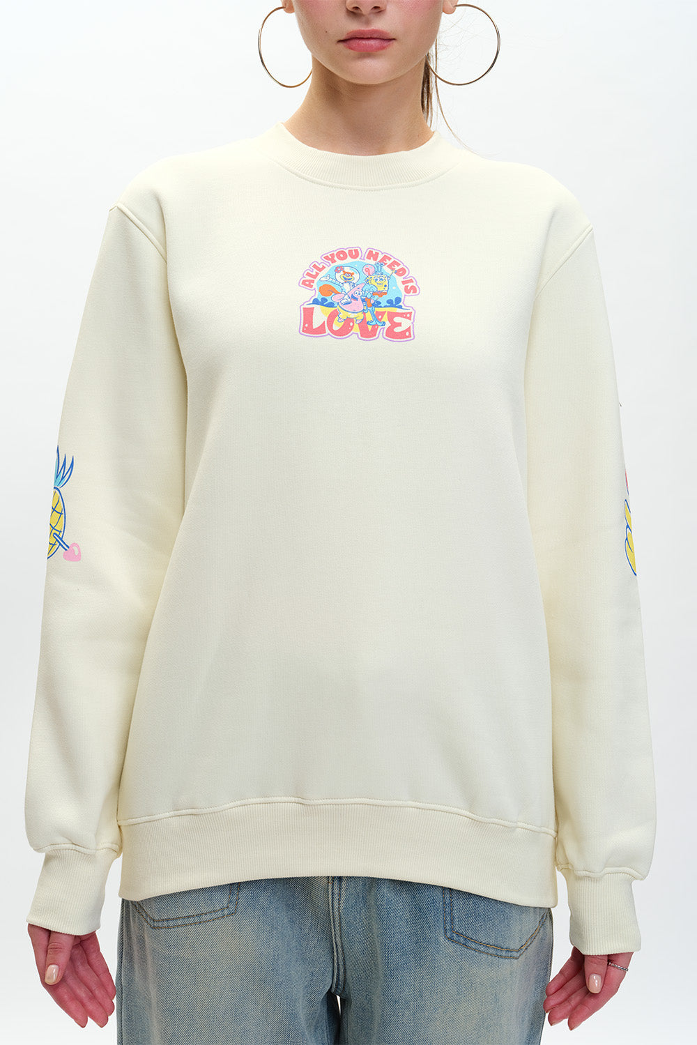 All You Need Is Love Sweatshirt - BonkersCorner