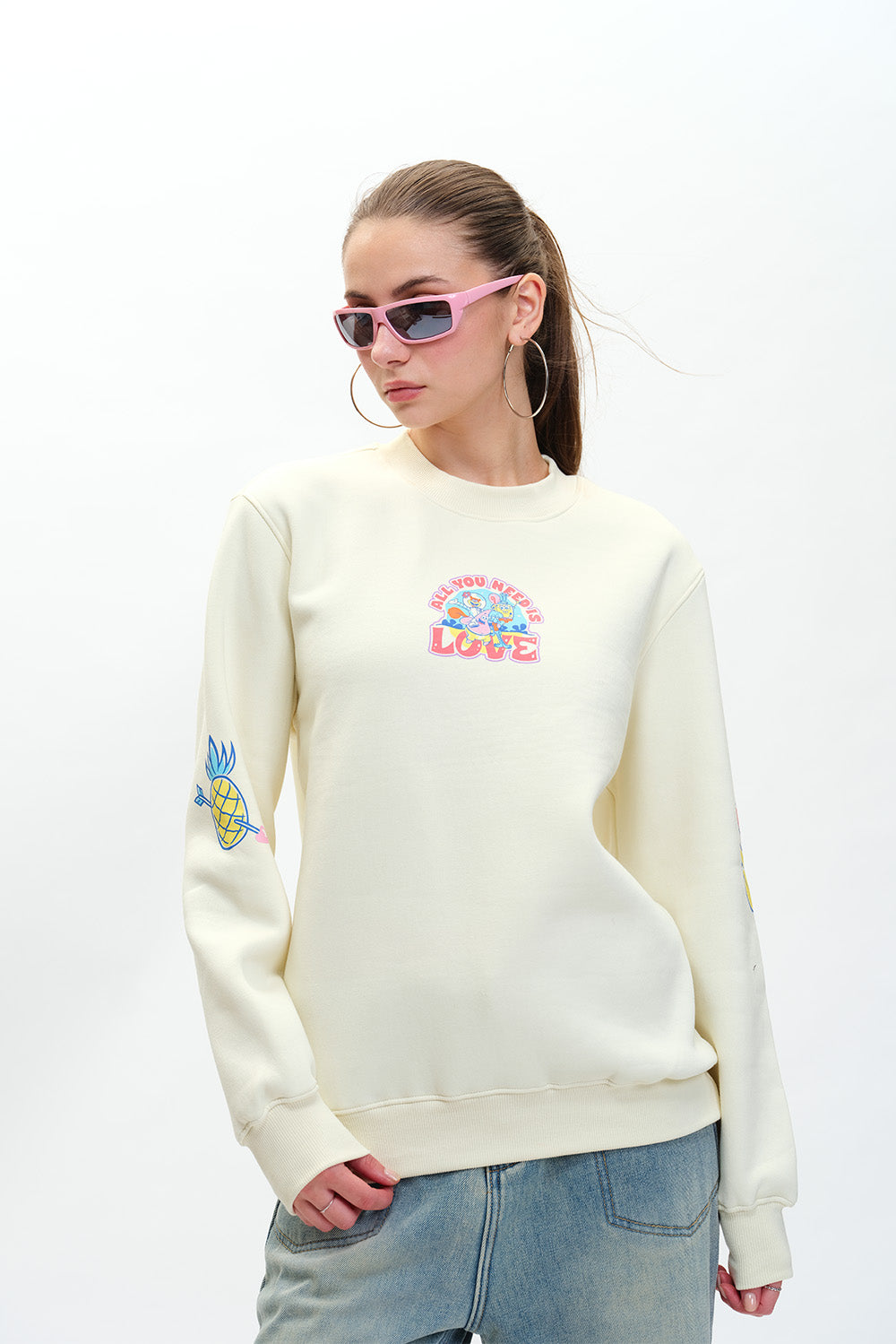 All You Need Is Love Sweatshirt - BonkersCorner