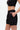 Black Elastic Bermuda Shorts - BonkersCorner