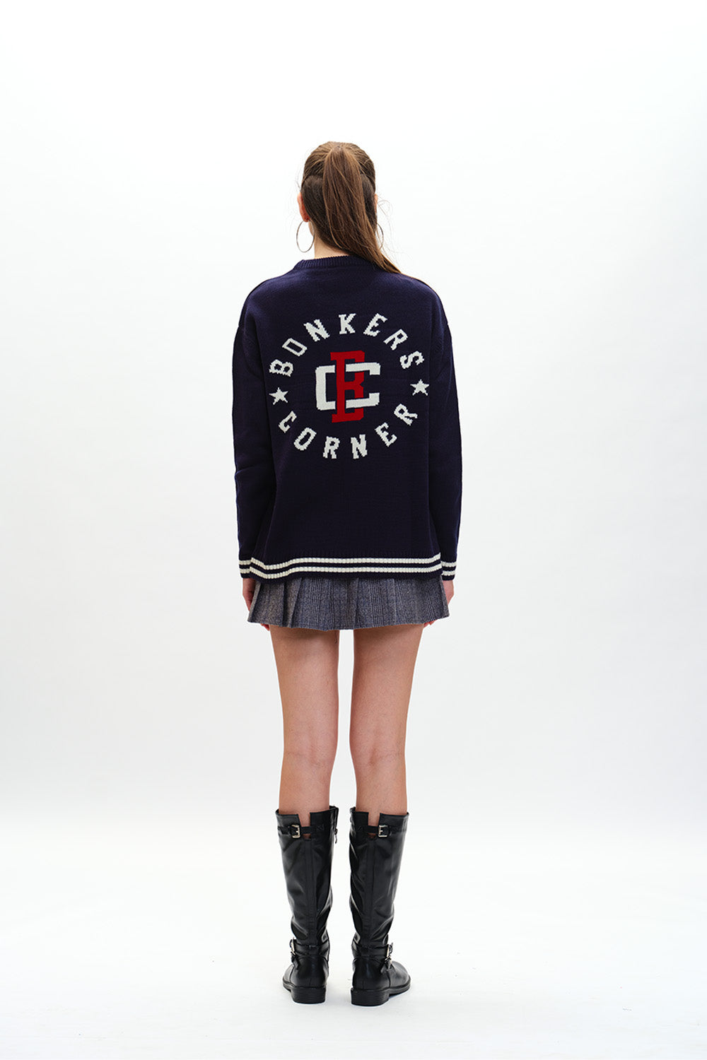 Bonkers Corner Varsity Crewneck Sweatshirt - BonkersCorner