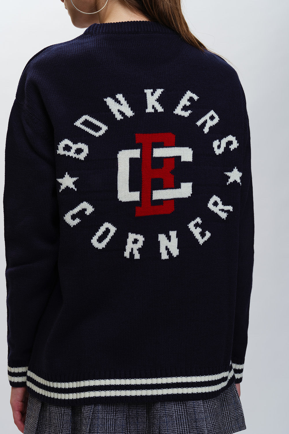 Bonkers Corner Varsity Crewneck Sweatshirt - BonkersCorner