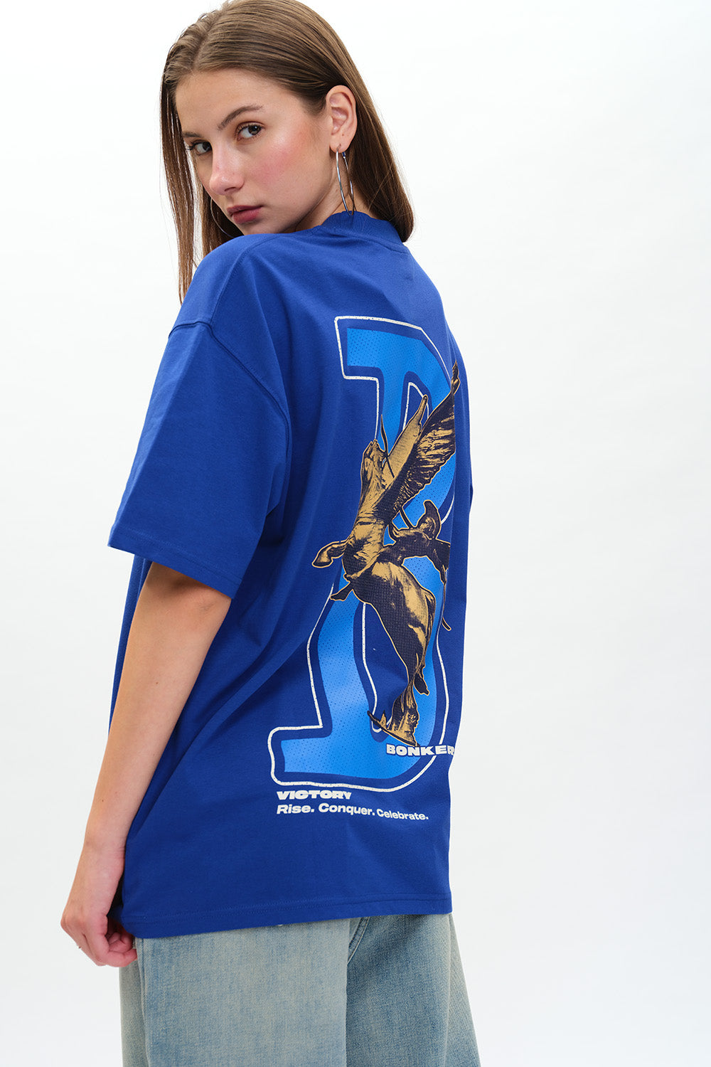 Rise To Power Premium Oversized T-Shirt - BonkersCorner