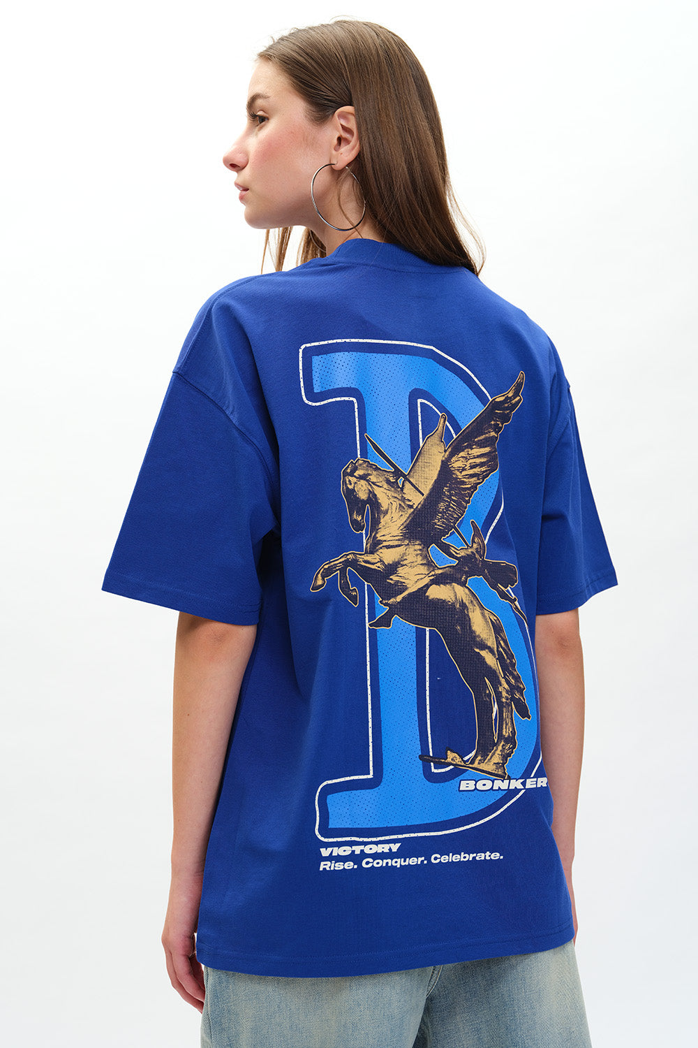 Rise To Power Premium Oversized T-Shirt