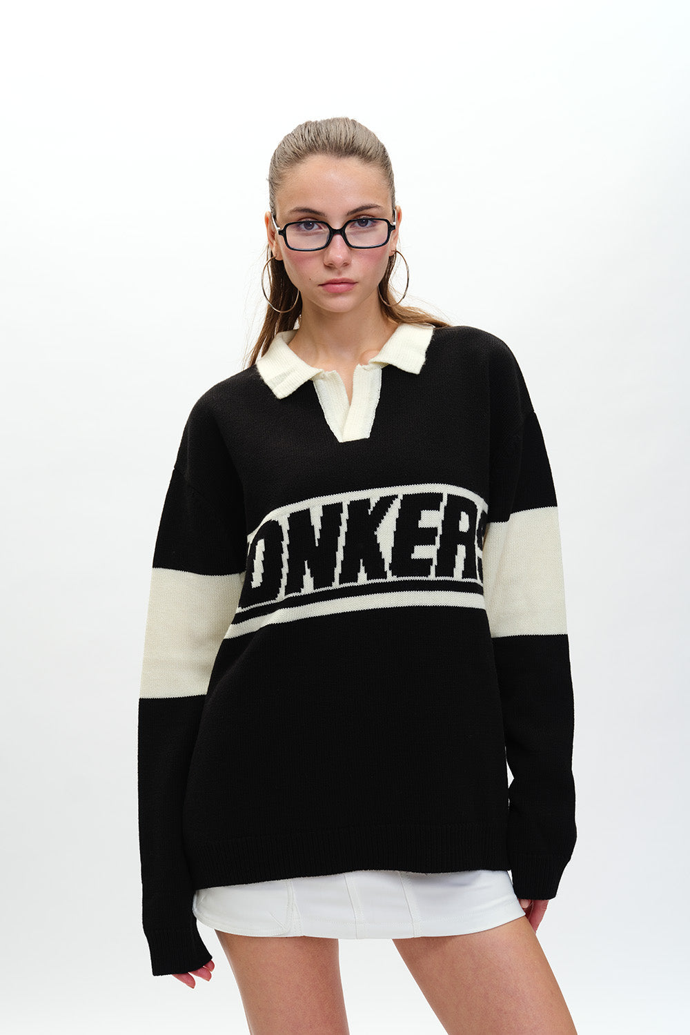 Signature Full Sleeves Knitted Polo - BonkersCorner