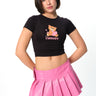 Cancer Cosmic Long Length Baby Tee - BonkersCorner