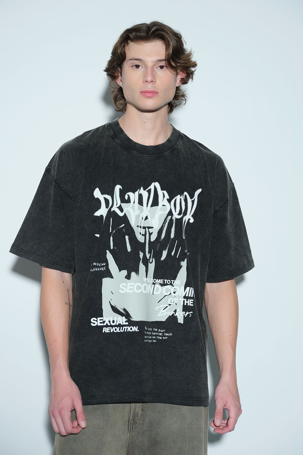 Second Coming Faded Oversized T-shirt