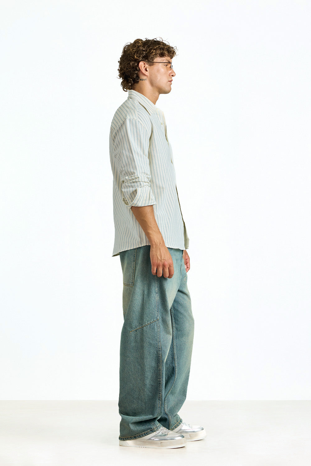 Blue Haze Wide Leg Jeans - BonkersCorner