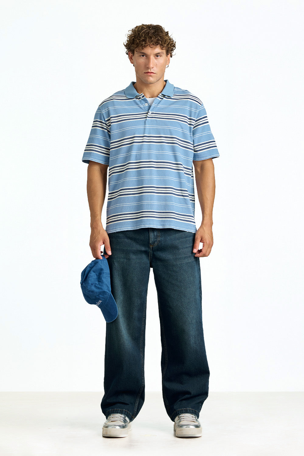 Blue Ease Relaxed Fit Jeans - BonkersCorner