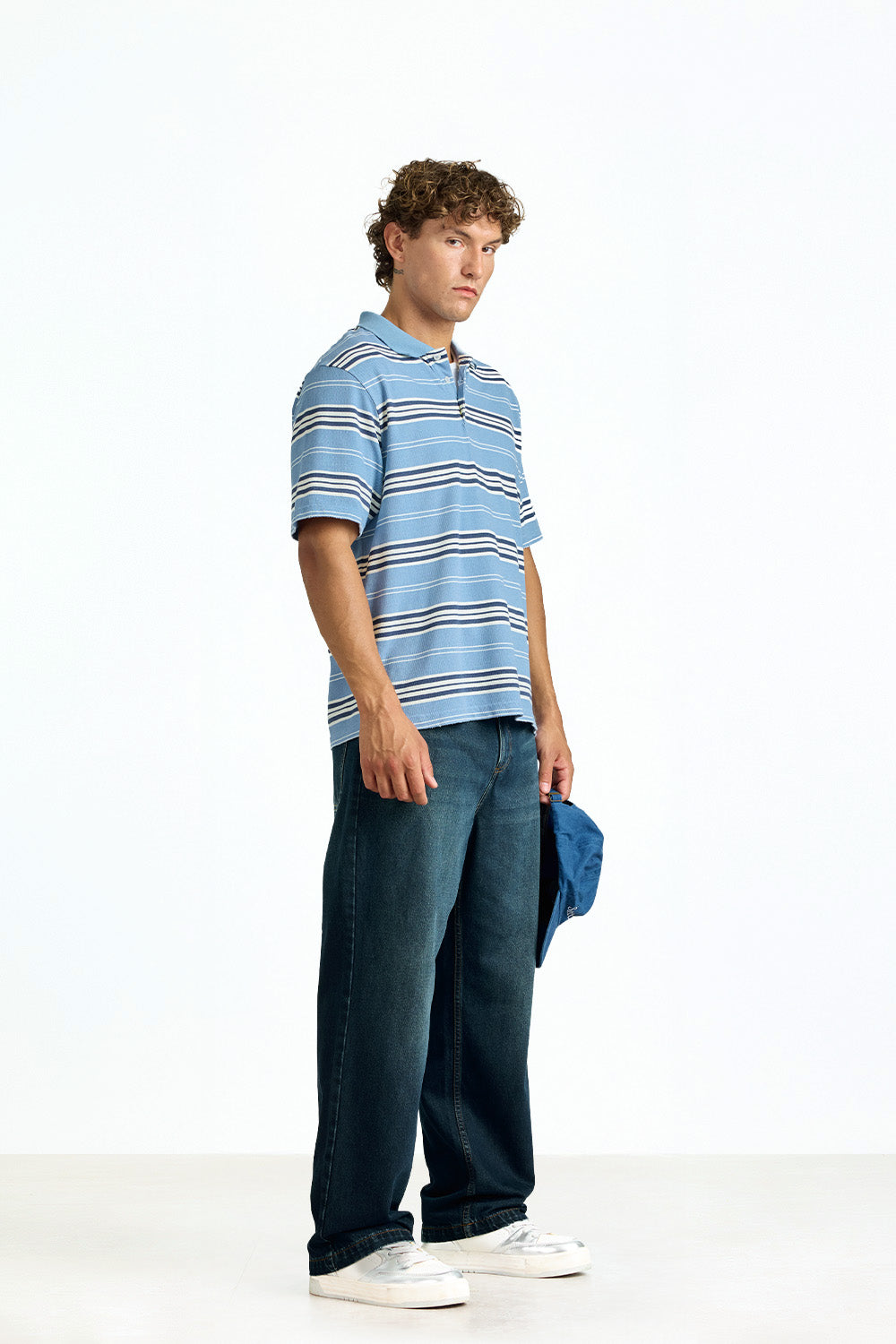 Blue Ease Relaxed Fit Jeans - BonkersCorner