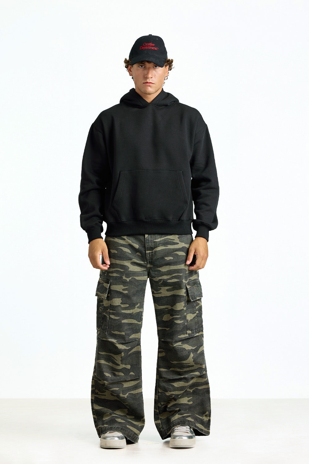 Hunter Mode Wide Leg Camo Cargo - BonkersCorner