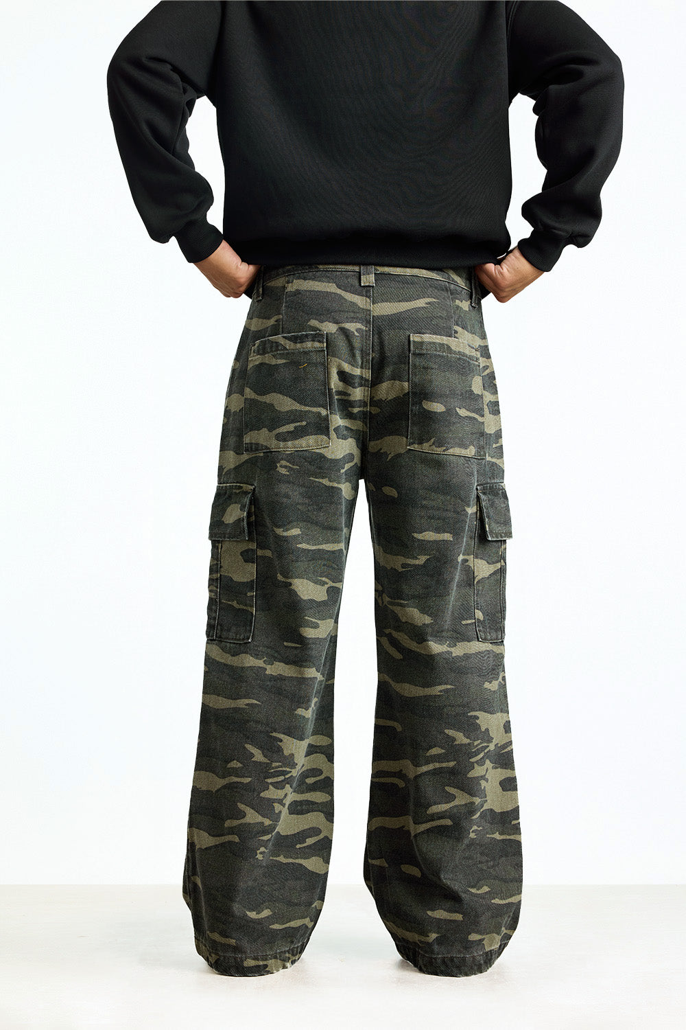 Hunter Mode Wide Leg Camo Cargo - BonkersCorner