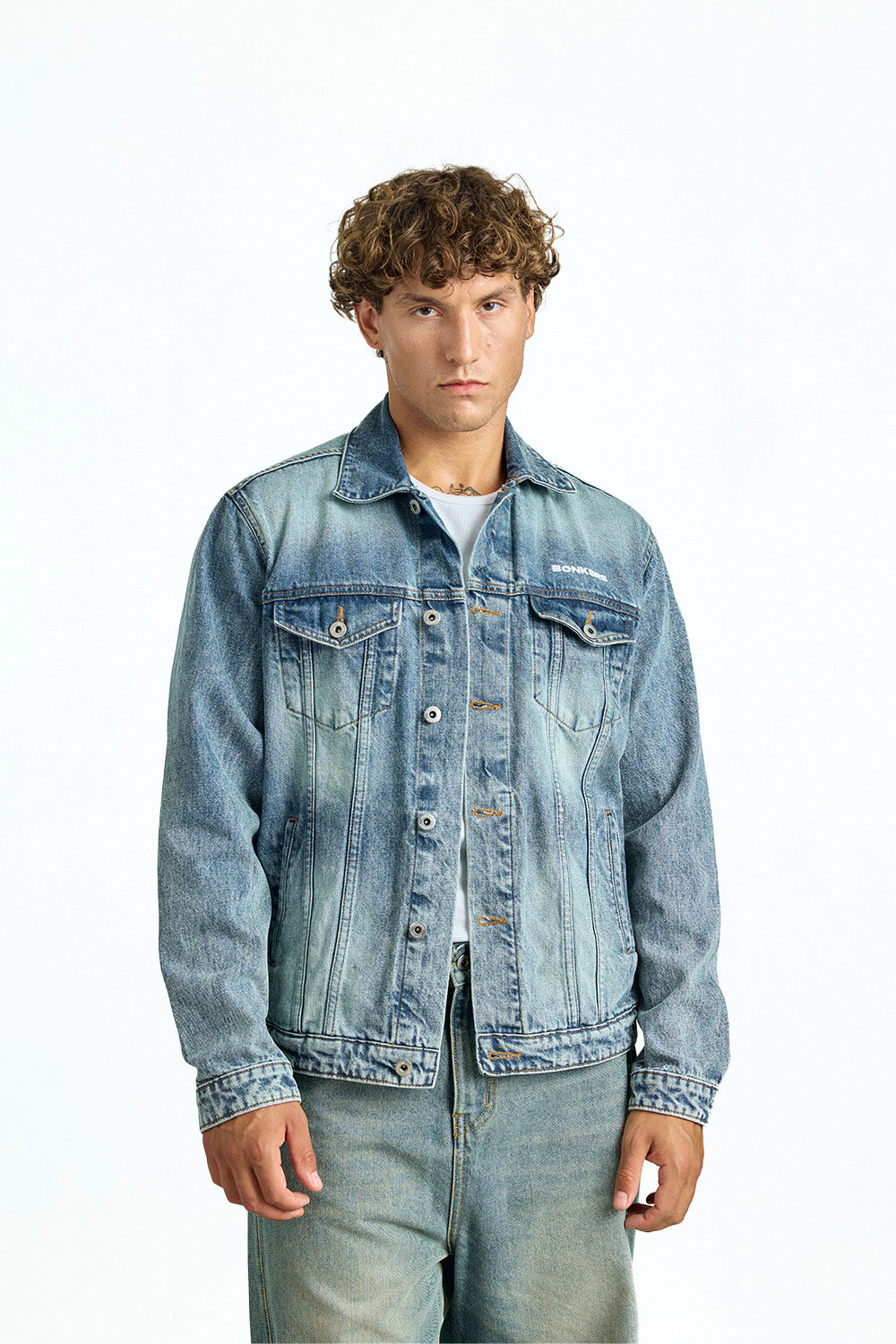 Frost Wash Denim Jacket
