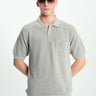 Silver Lining Knit Premium Polo - BonkersCorner