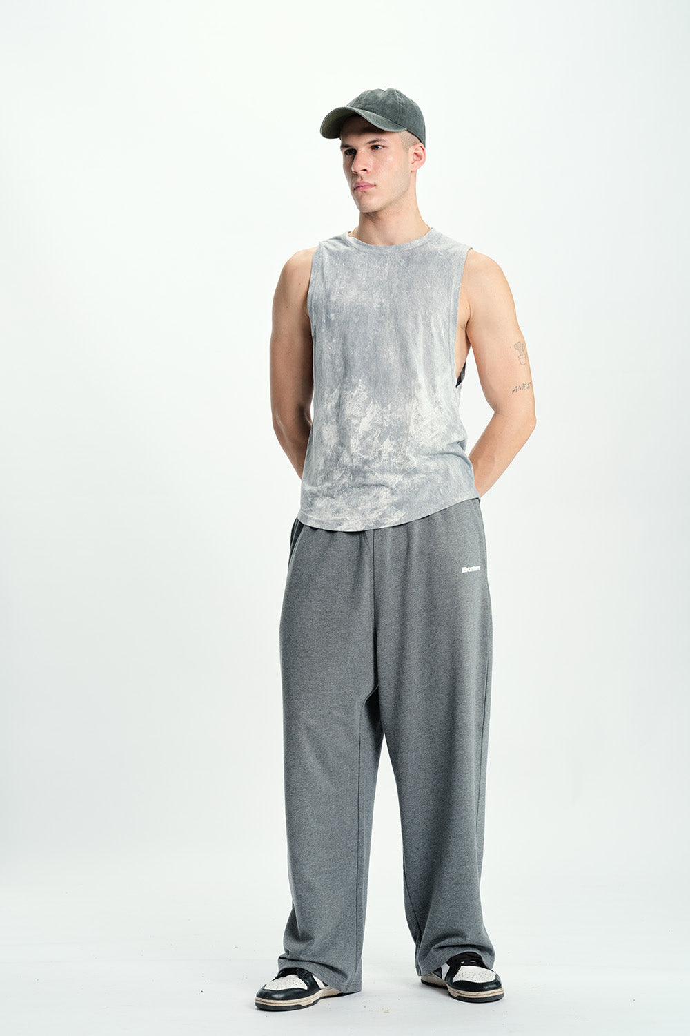 Melange Mode Loose Fit Joggers - BonkersCorner