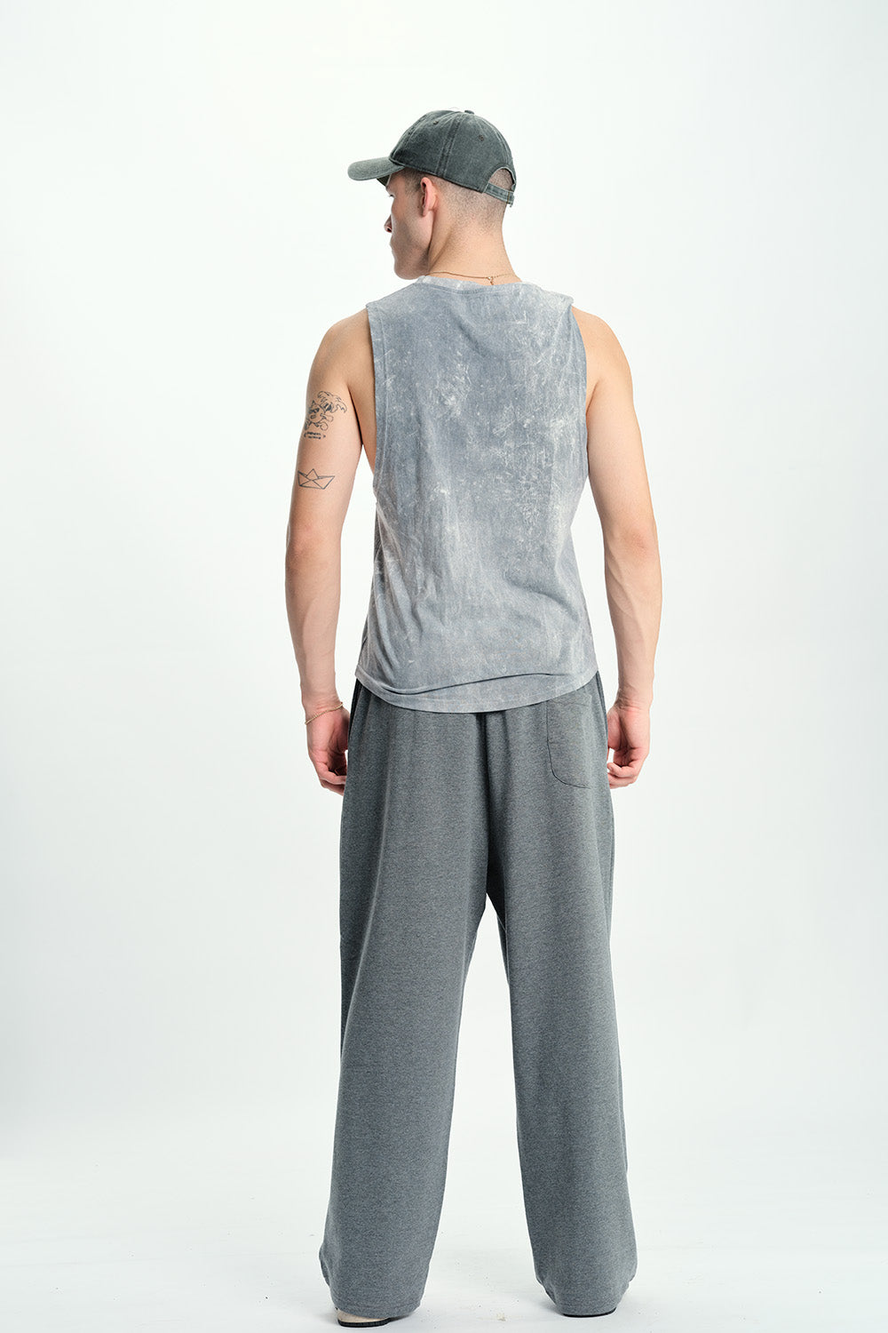 Melange Mode Loose Fit Joggers - BonkersCorner