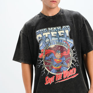 Steel Savior Oversized T-shirt - BonkersCorner
