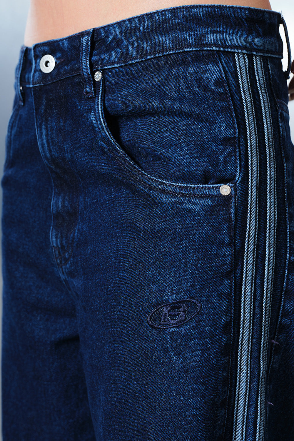 Ridge Line Blue Straight Fit Jeans - BonkersCorner