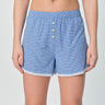 Blue Lace Trimmed Boxer Shorts - BonkersCorner