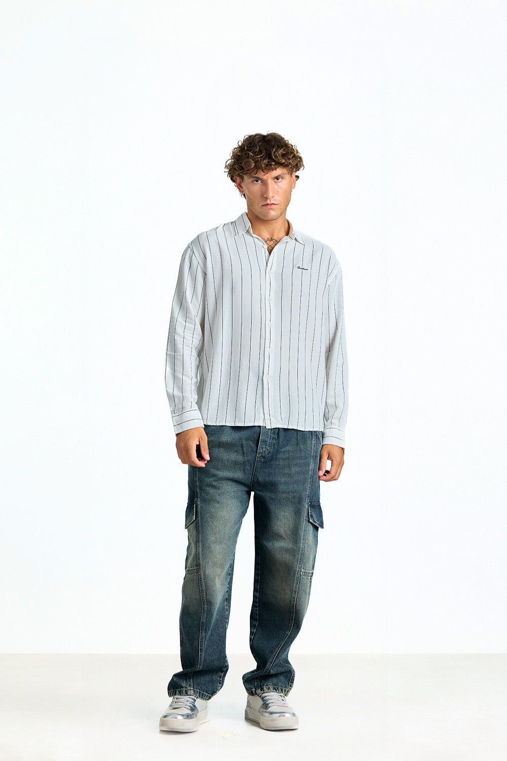 Gridline Casual Shirt - BonkersCorner