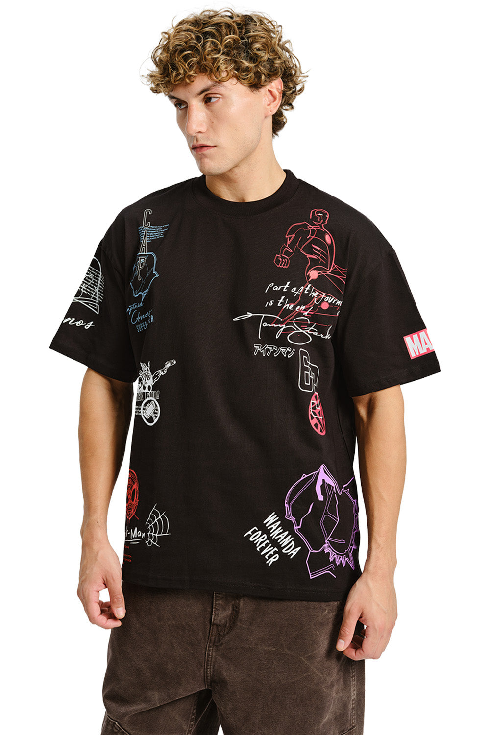 Marvel Assemble Oversized T-shirt