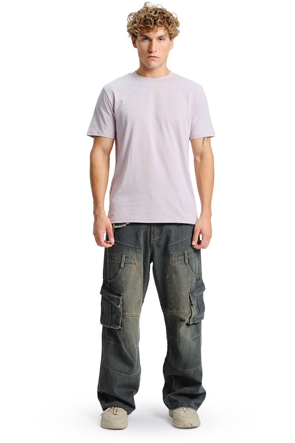 Mauve Mist Supima Regular Fit T-shirt