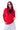 Web Crest Red Hoodie