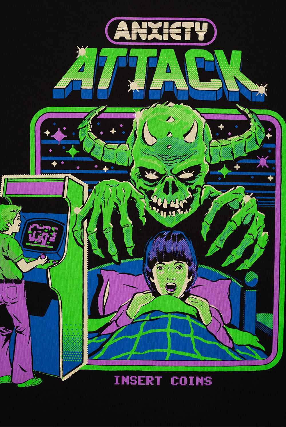 Anxiety Chase Oversized T-Shirt - BonkersCorner