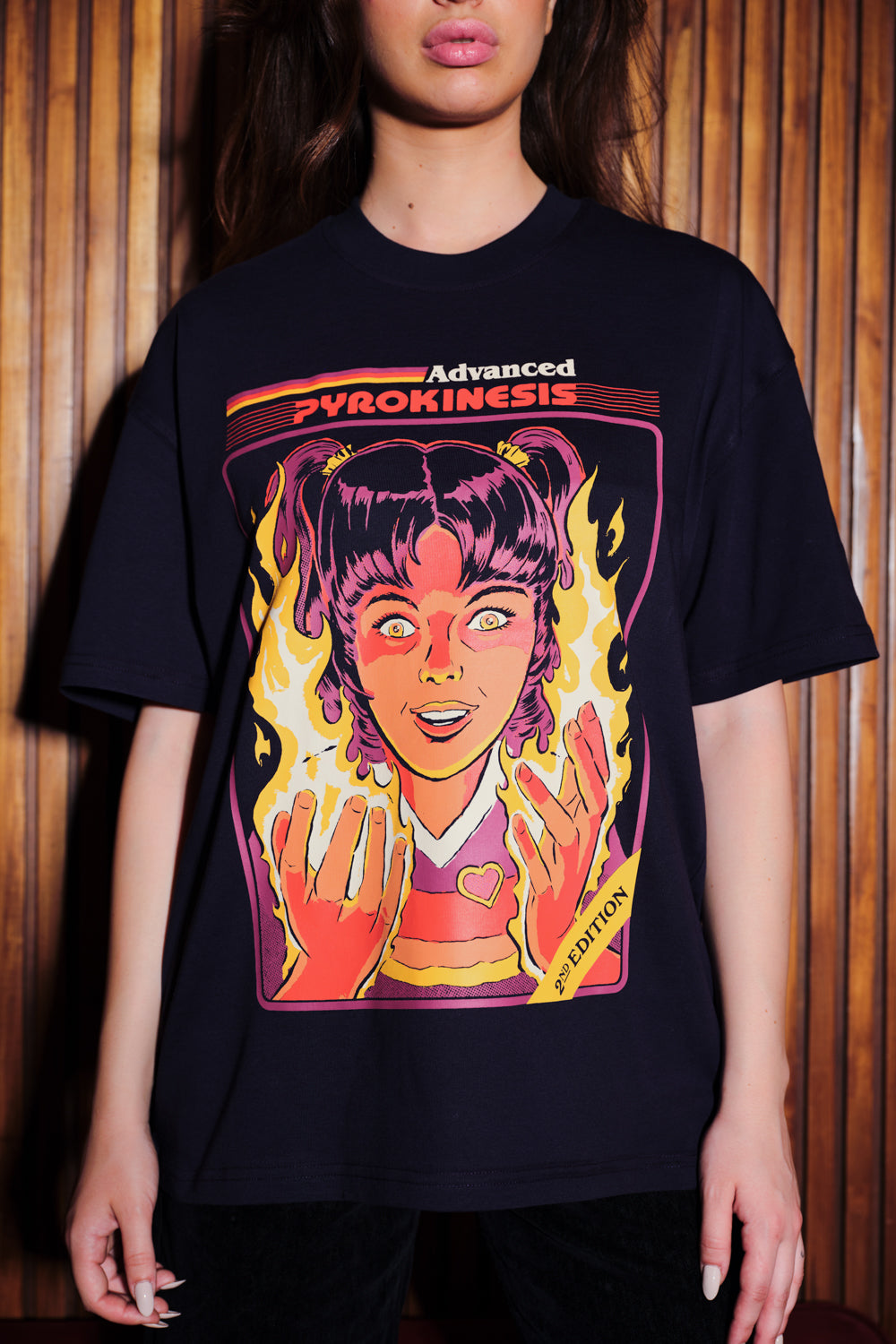 Advanced Pyrokinesis Oversized T-Shirt - BonkersCorner