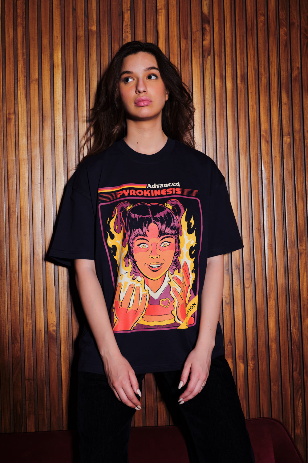 Advanced Pyrokinesis Oversized T-Shirt - BonkersCorner