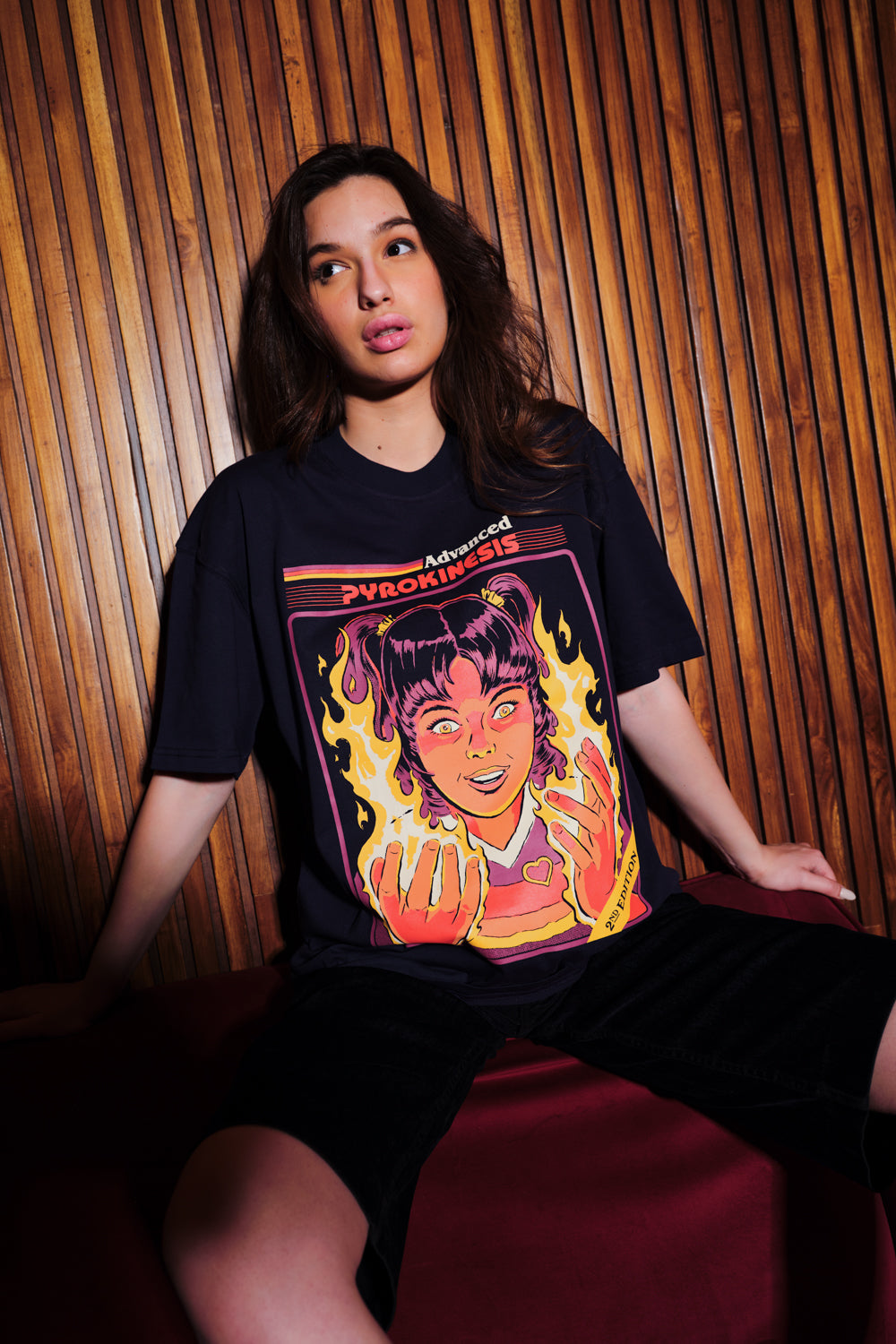 Advanced Pyrokinesis Oversized T-Shirt - BonkersCorner