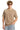 Beige Relaxed Fit Knit T-shirt - BonkersCorner