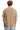 Beige Relaxed Fit Knit T-shirt - BonkersCorner