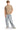 Beige Relaxed Fit Knit T-shirt - BonkersCorner