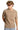 Beige Relaxed Fit Knit T-shirt - BonkersCorner