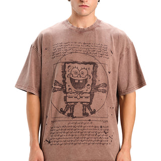 Dusty Brown SpongeBob T-shirt - BonkersCorner