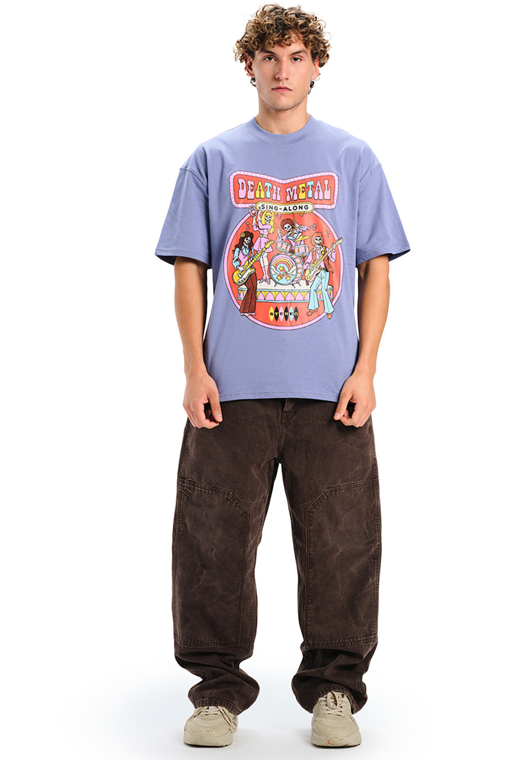 Death Metal Oversized T-shirt - BonkersCorner