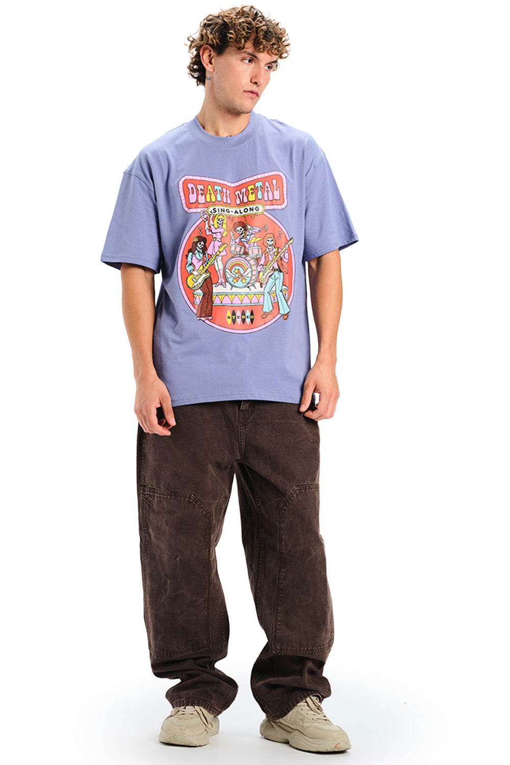 Death Metal Oversized T-shirt - BonkersCorner