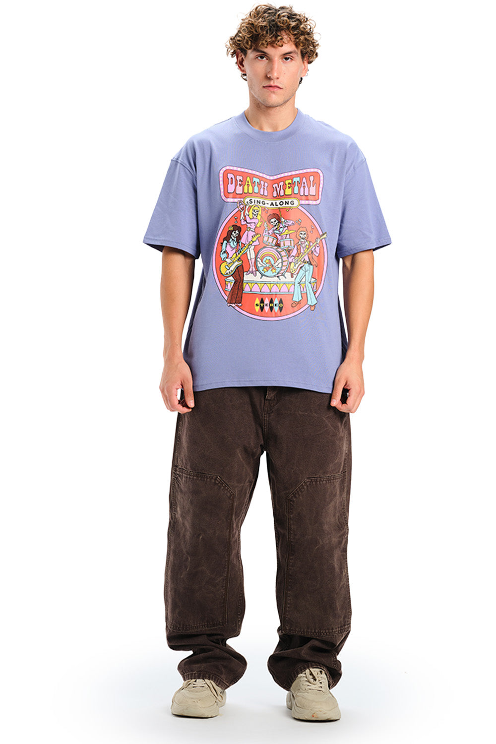 Death Metal Oversized T-shirt - BonkersCorner