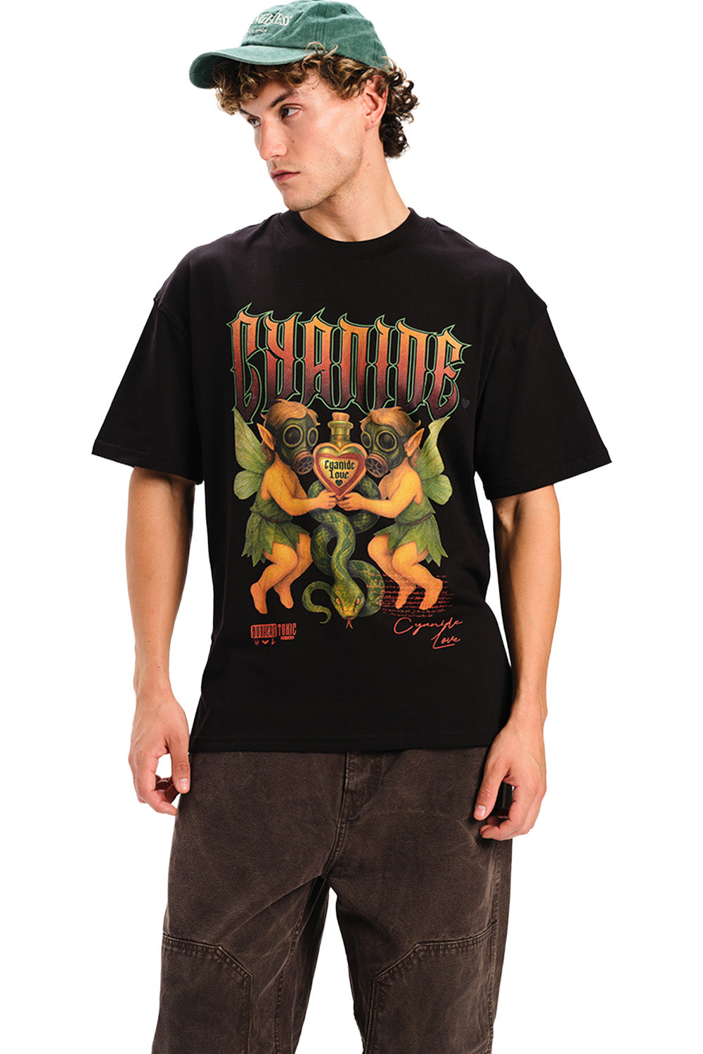 Cyanide Love Oversized T-shirt - BonkersCorner