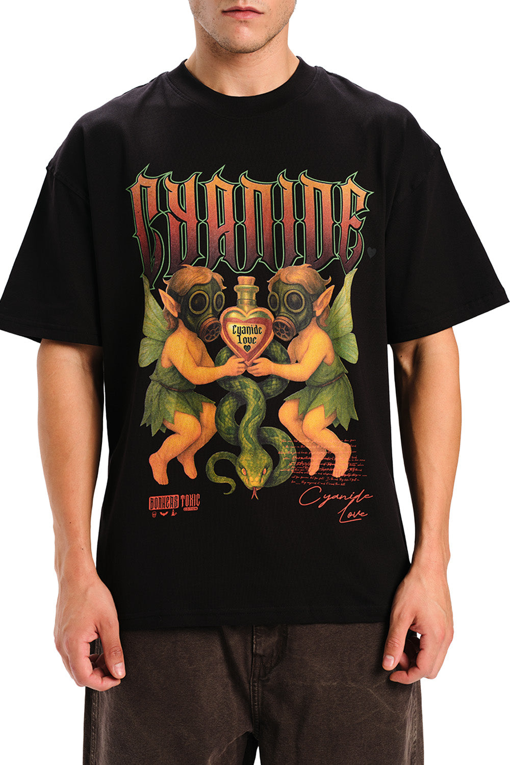 Cyanide Love Oversized T-shirt - BonkersCorner