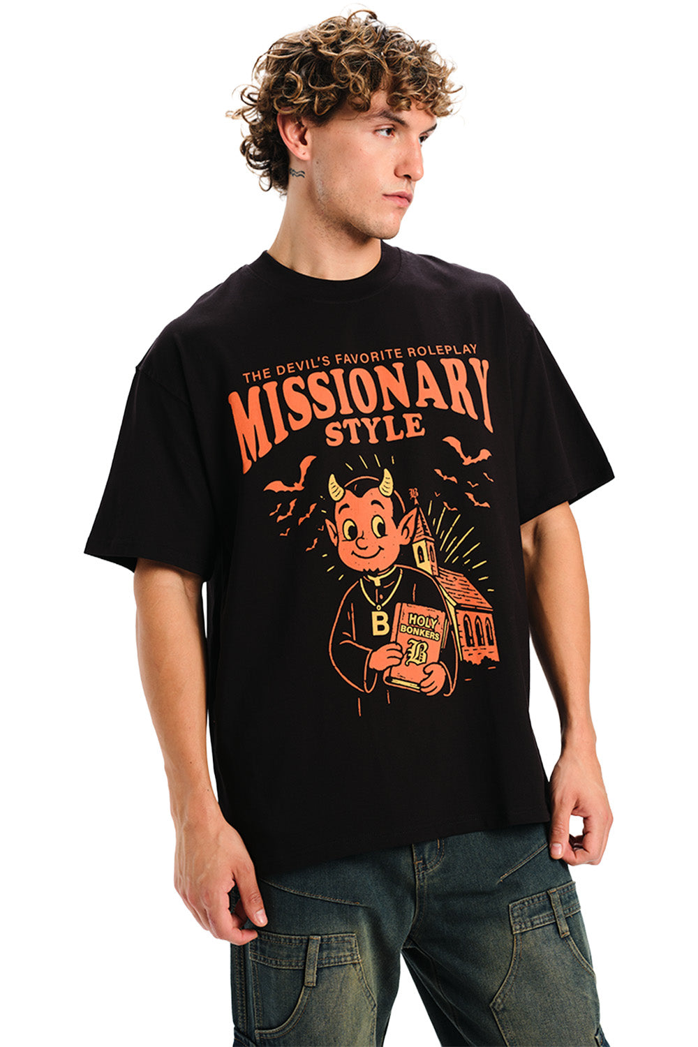 Holy Bonkers Oversized T-shirt - BonkersCorner