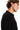 Black Knit Double Textured Polo T-shirt - BonkersCorner