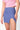 Very Peri Solid A-Line Slit Skirt - BonkersCorner