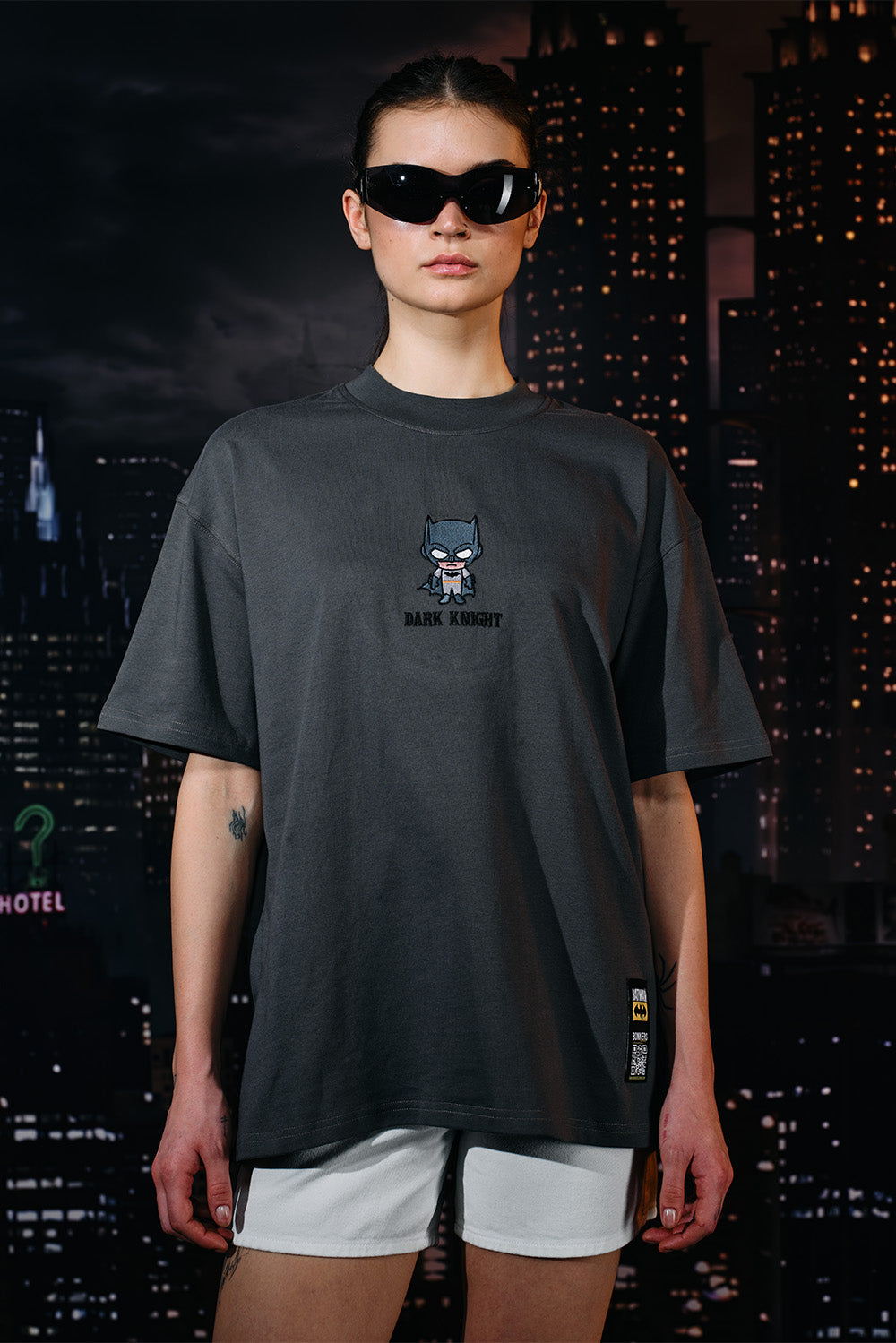 Bat Toon Oversized T-shirt - BonkersCorner