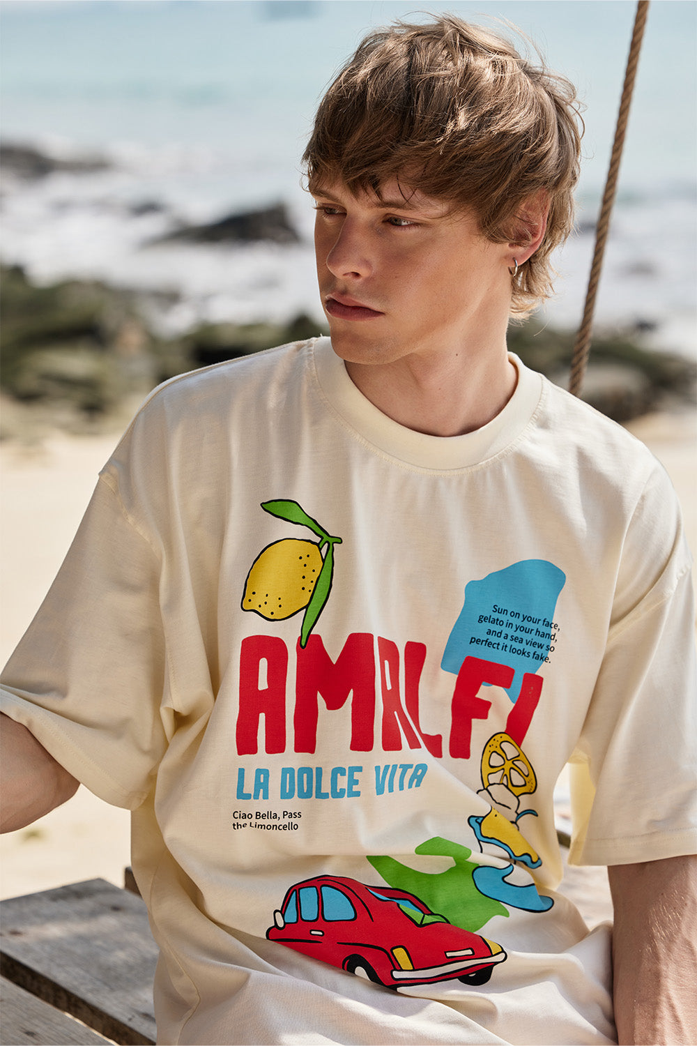 Dolce Vita Oversized T-shirt - BonkersCorner
