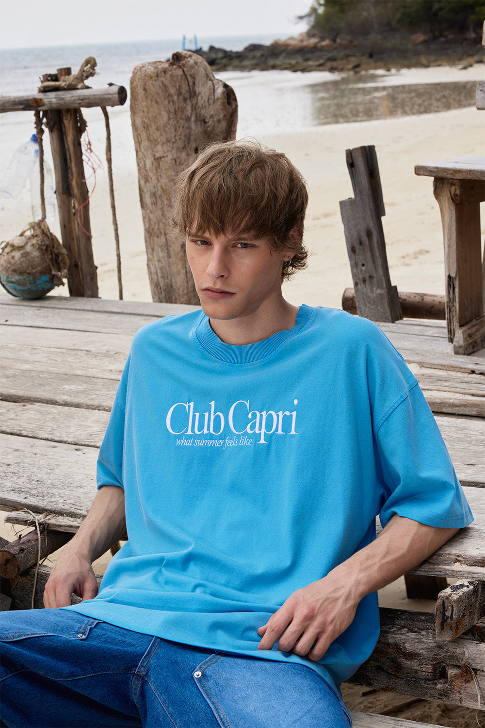 Club Capri Oversized T-shirt